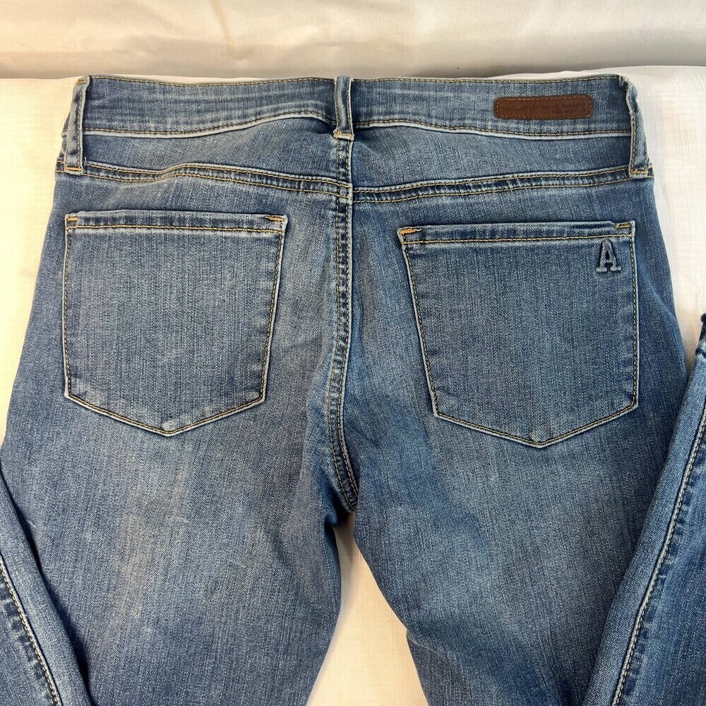 Articles of Society Carly Skinny Crop Med Wash Jean Women's Size 25 - Picture 4 of 11